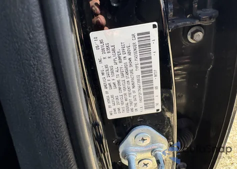 2010 Honda Accord 2.4 Ex from USA, damaged, VIN 1HGCP2F7XAA139932